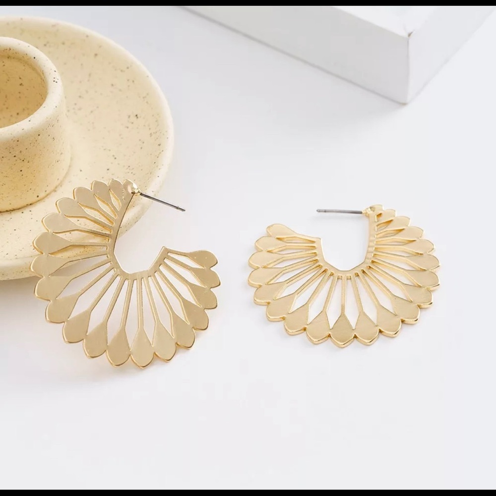 Hoop earrings